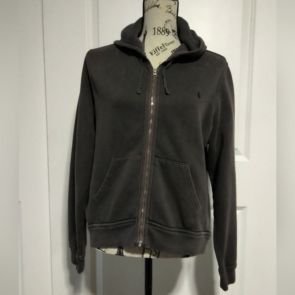 Ralph Lauren Blue Hooded Jacket - Size XL